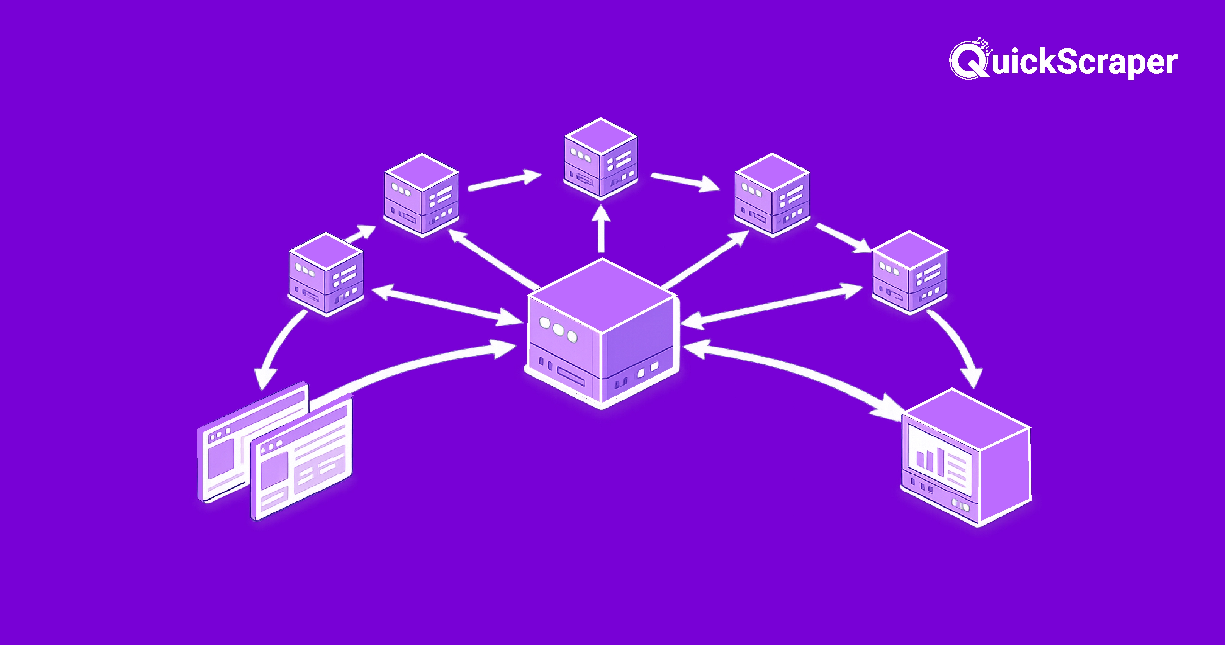 Illustration des technologies de scraping web utilisées pour analyser les casinos en ligne